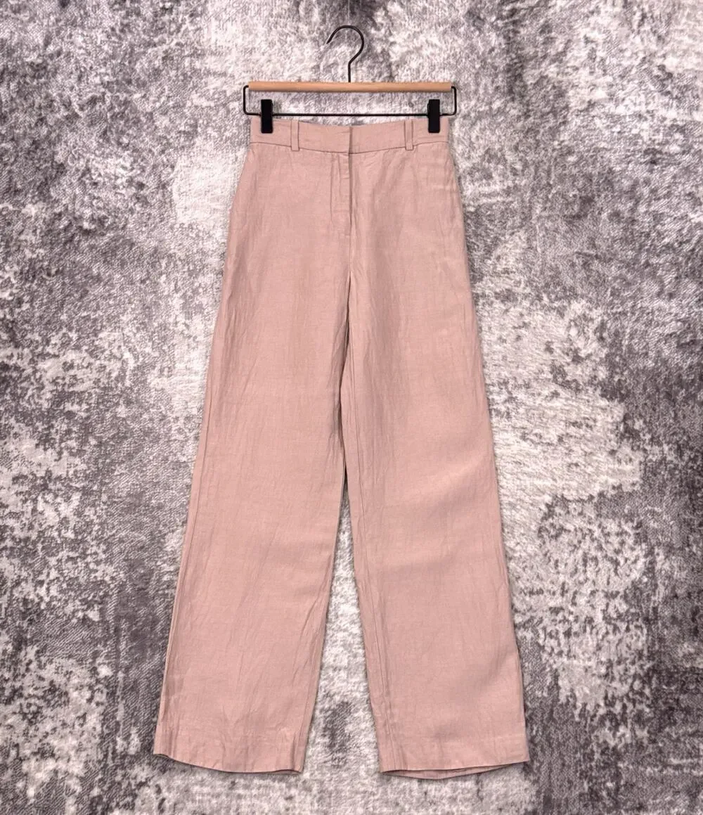 Aritzia Agency Linen Pants 00 Womens Babaton Trouser